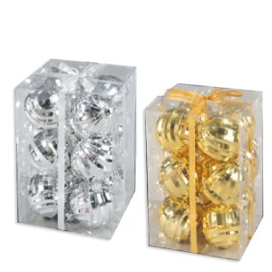 Pack boules déco 12pcs