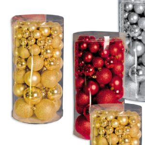 Pack boules déco 100pcs